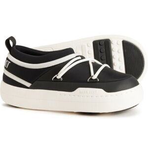 MOON BOOTS Park Icon Black and White Sneaker Shoes EU 42 - W 10 - M 9 NIB